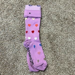 Figs Heart Compression Socks